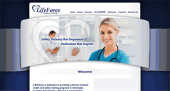 Desktop Screenshot of califeforce.com